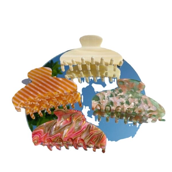 Acetate Grip Simple Advanced Sense Hair Clips Hair Accessories - Image 2