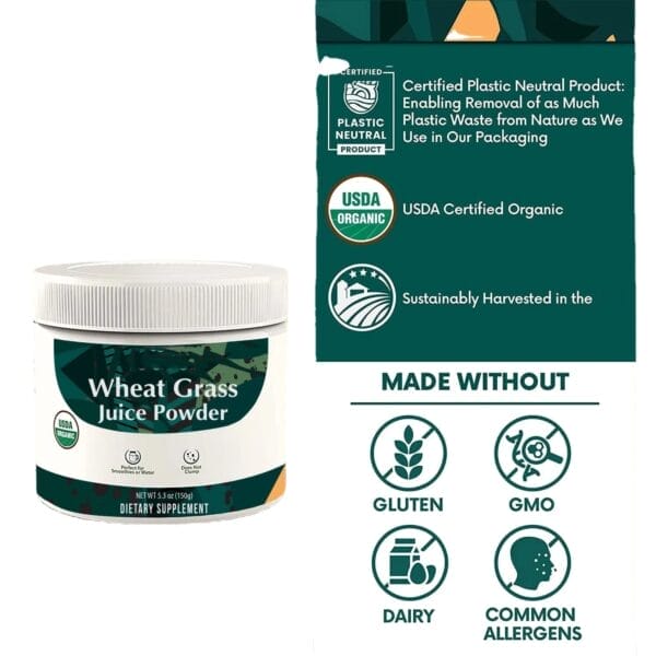 Wheat Grass Juice Powder - Image 4
