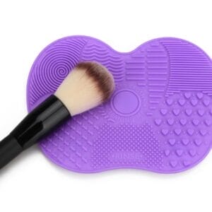 Makeup Brush Cleaning Pad – Silicone Mat Brush Cleaner for Cosmetic Tools
