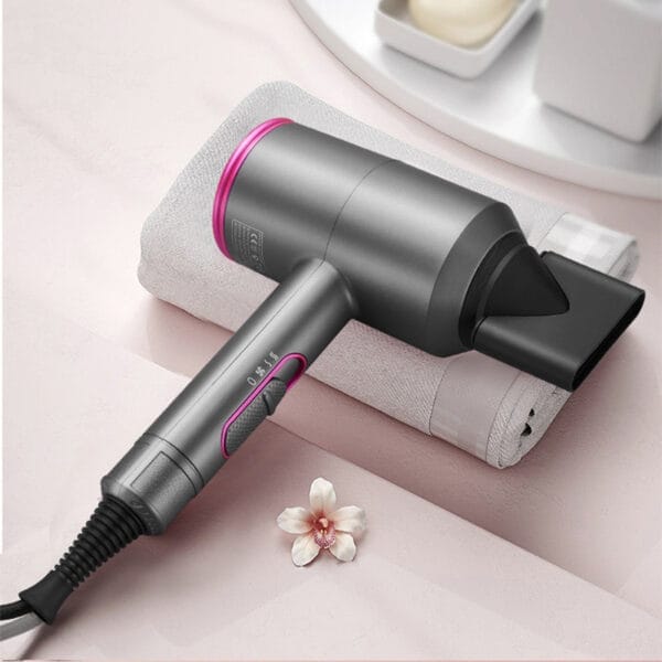 Hair Dryer with Cool Shot & 3 Heat Settings – Fast Blow Dryer for Smooth Hair