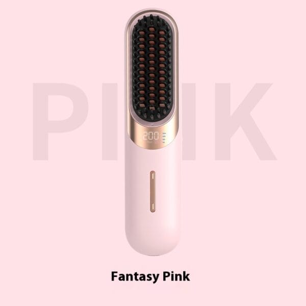 Wireless Hair Straightener Brush – Portable Ionic Comb for Frizz-Free Hair Styling - Image 7