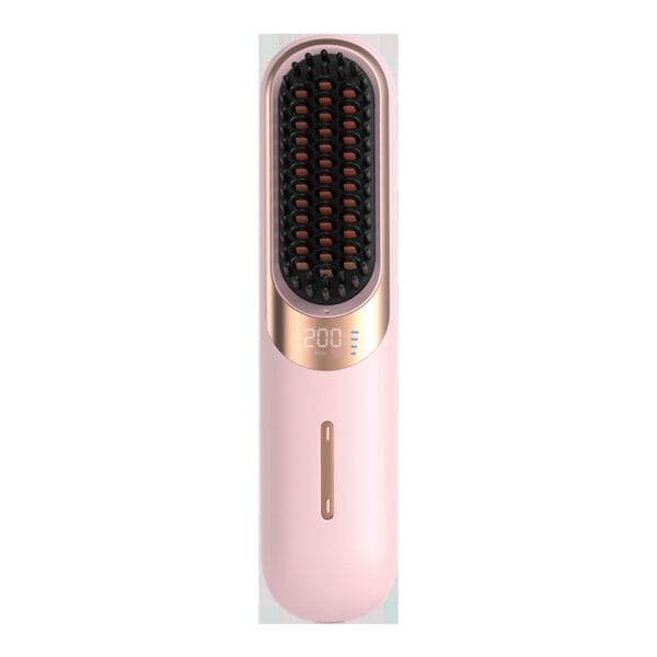Wireless Hair Straightener Brush – Portable Ionic Comb for Frizz-Free Hair Styling - Image 4